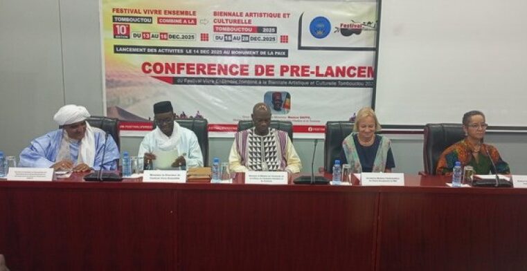 FESTIVAL VIVRE ENSEMBLE DE TOMBOUCTOU : La 10ème édition prévue du 13 au 16 décembre