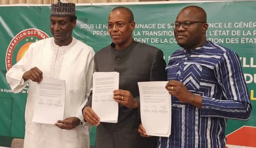 L’AES finalise la mise en place de sa Banque confédérale d’investissement et de développement : Le capital initial de la banque s’élève à 500 milliards de francs CFA.