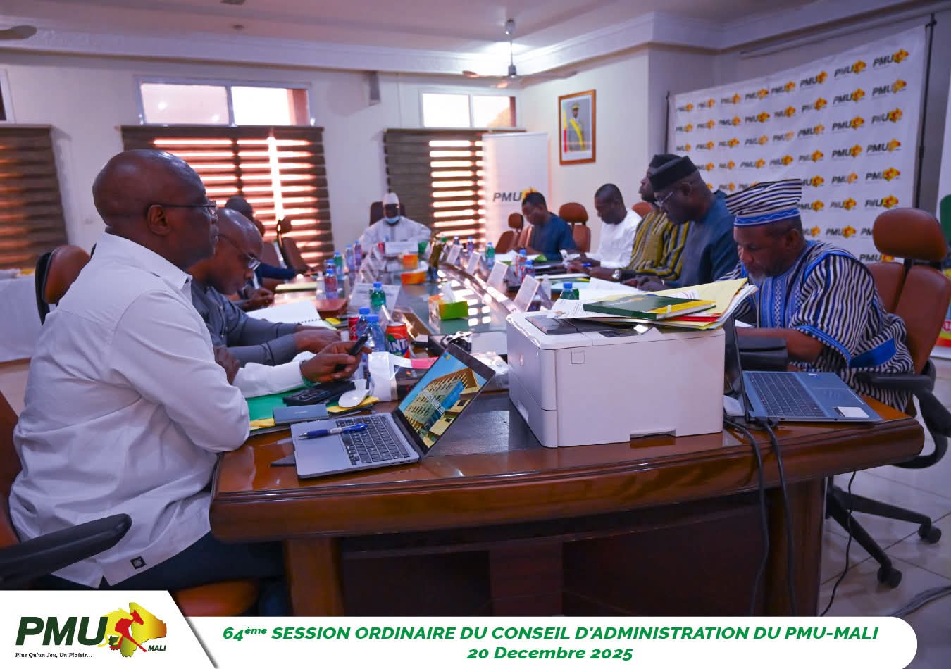 64ᵉ session ordinaire du Conseil d’administration du PMU Mali : Cap sur la performance et la gouvernance