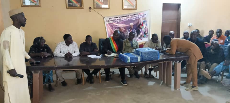 RESTITUTION PUBLIQUE DE GESTION COMMUNALE : La Mairie de la Commune Rurale de Dio-gare respecte la tradition