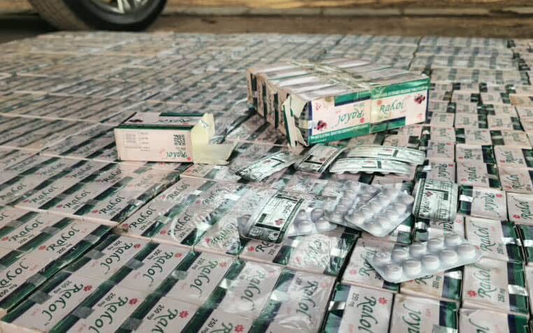 Lutte contre le trafic de stupéfiants : La Douane intercepte 80 000 comprimés de Tramadol 250 mg à Sénou