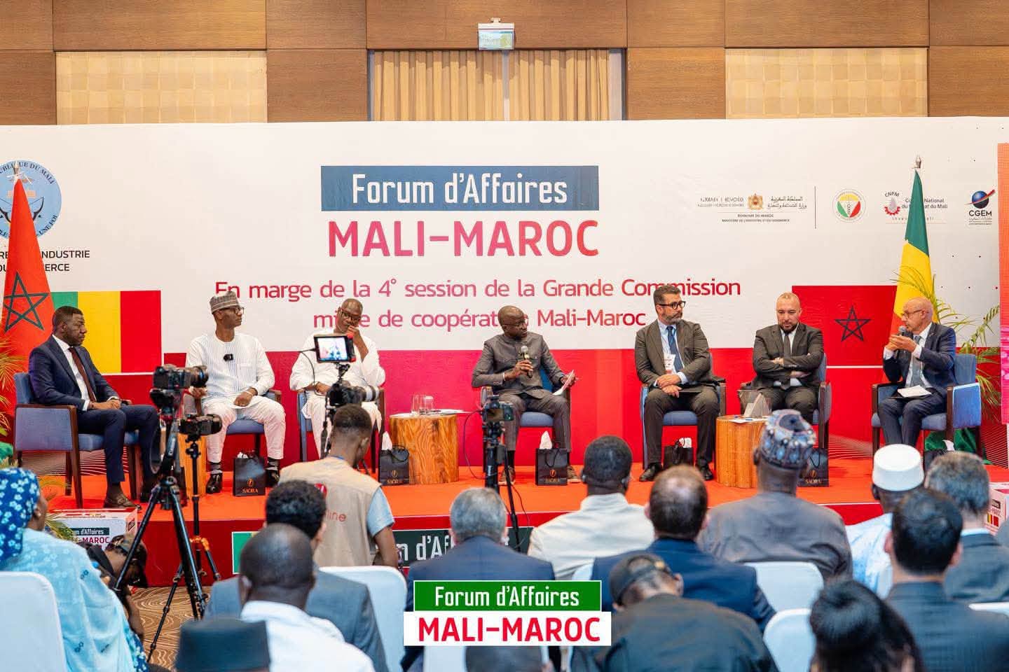 FORUM D’AFFAIRES MALI – MAROC : Un dialogue de haut niveau sur le cadre réglementaire, l’investissement et les opportunités d’exportation